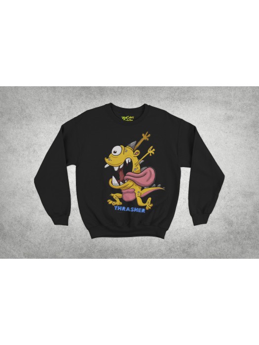 Унисекс ватена блуза HORROR - Thrasher