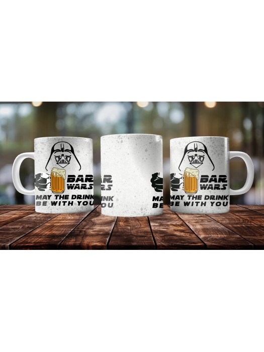 Керамична чаша Madcolors - Bar Wars May The Drink Be With You