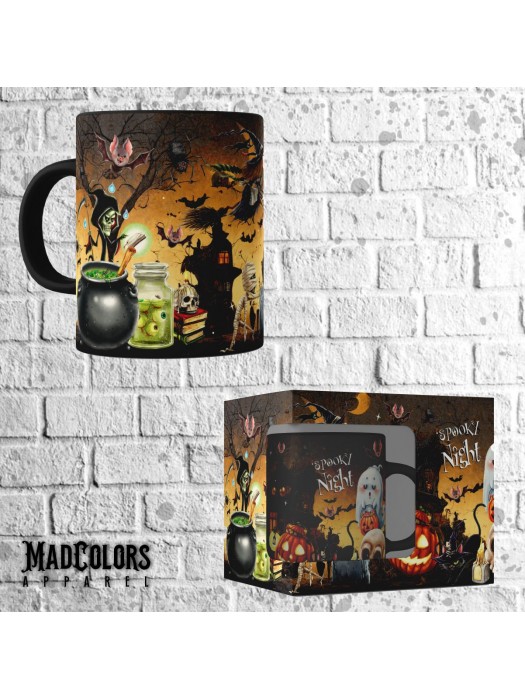 Чаша с печат в кутия Happy Halloween - Hocus Pocus