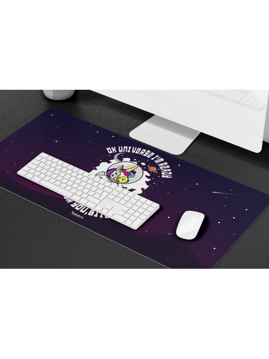 Подложка за мишка Madcolors - OK Universe I'm Ready For You, Bitch