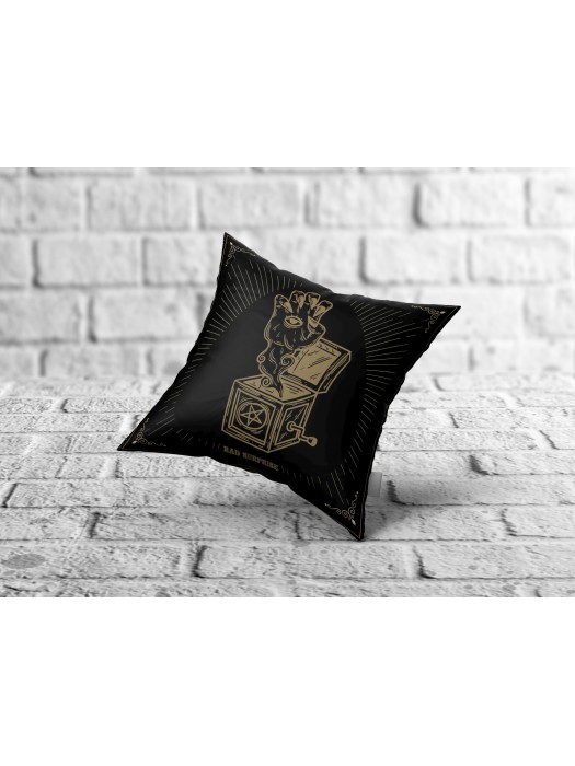 Декоративна възглавница Madcolorsapparel - Bad Surprise Limited Edition