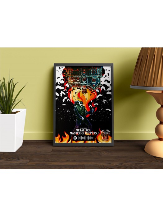 Метален постер Stranger Things - Eddie Munson Master