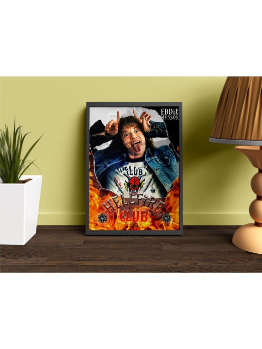 Метален постер Stranger Things - Hellfire Club