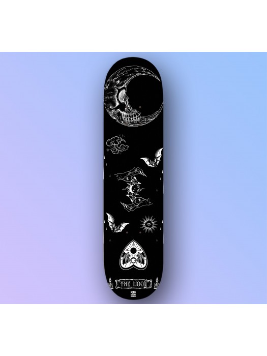 Дъска за скейтборд с шкурка размер 8,25" Gothic - The Moon