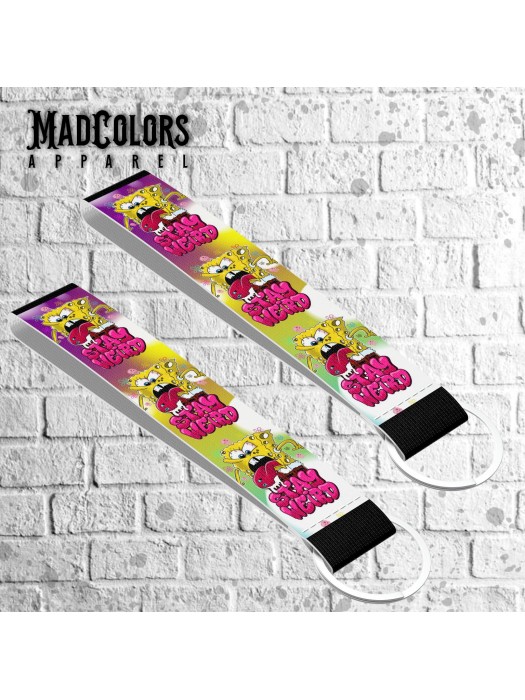 Ключодържател Stay Weird - Pink Sponge