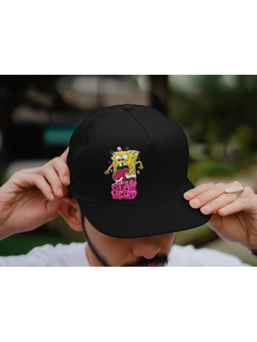 Шапка с права козирка SpongeBob Straight Brim Hat - Fanart