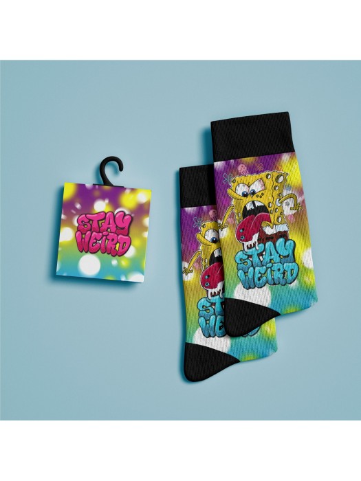 Чорапи Madcolors - SpongeBob Stay Weird