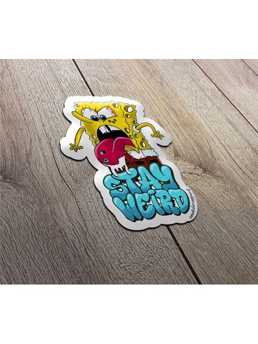 Стикер за SpongeWierd - Stay Wierd