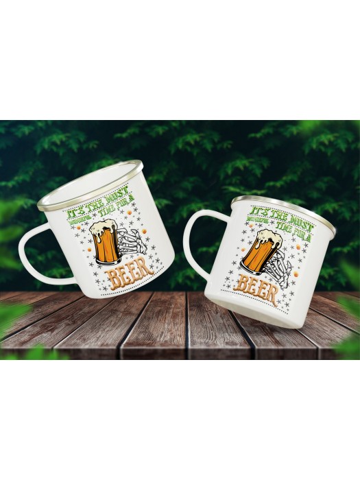 метално канче IT'S THE MOST WONDEFUL TIME FOR A BEER