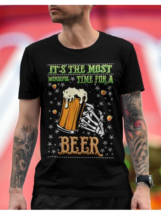 Мъжка тениска Madcolors - It's the most wondeful time 