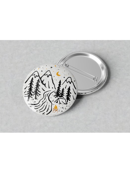 Значка с надпис Adventure Time