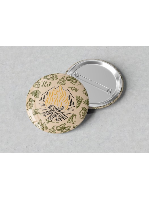 Значка с надпис Camp Day